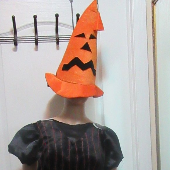 Halloween Costume Witch Jumpsuit and Hat for girls size 10/ 12 - Picture 6 of 9
